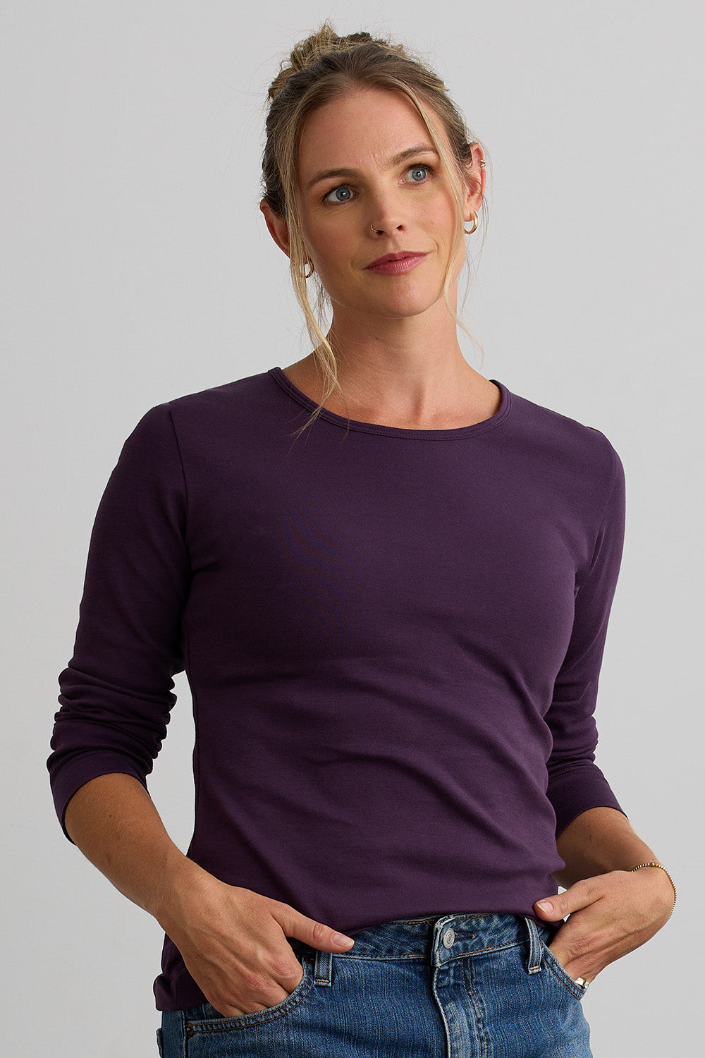 Long sleeve undershirts womens online