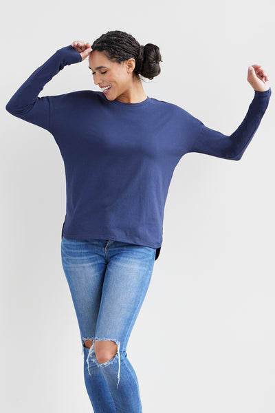 Women's Organic Cotton Long Sleeve T-Shirt
