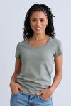 Women's Organic Scoop Neck Tee