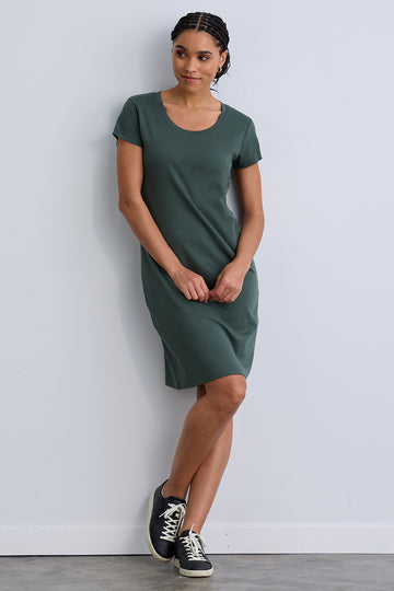 Women's 100% Organic Cotton T-Shirt Dress