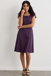 Women's Organic Ballet Neck Dress