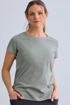 Women's 100% Organic Cotton Relaxed Crew Neck T-shirt