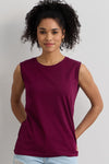 Women's 100% Organic Cotton Sleeveless Tee