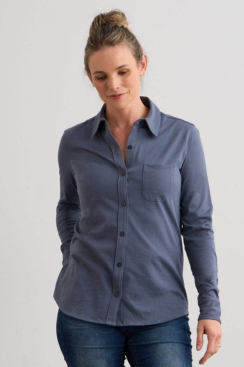 Fair Trade Women's Organic Tunic  100% Organic Cotton Tunic Shirt