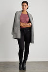 fair trade baby alpaca sweater cardigan jacket reversible top grey gray fair indigo organic ethically made