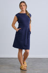 Women's Organic Cap Sleeve Pocket Dress