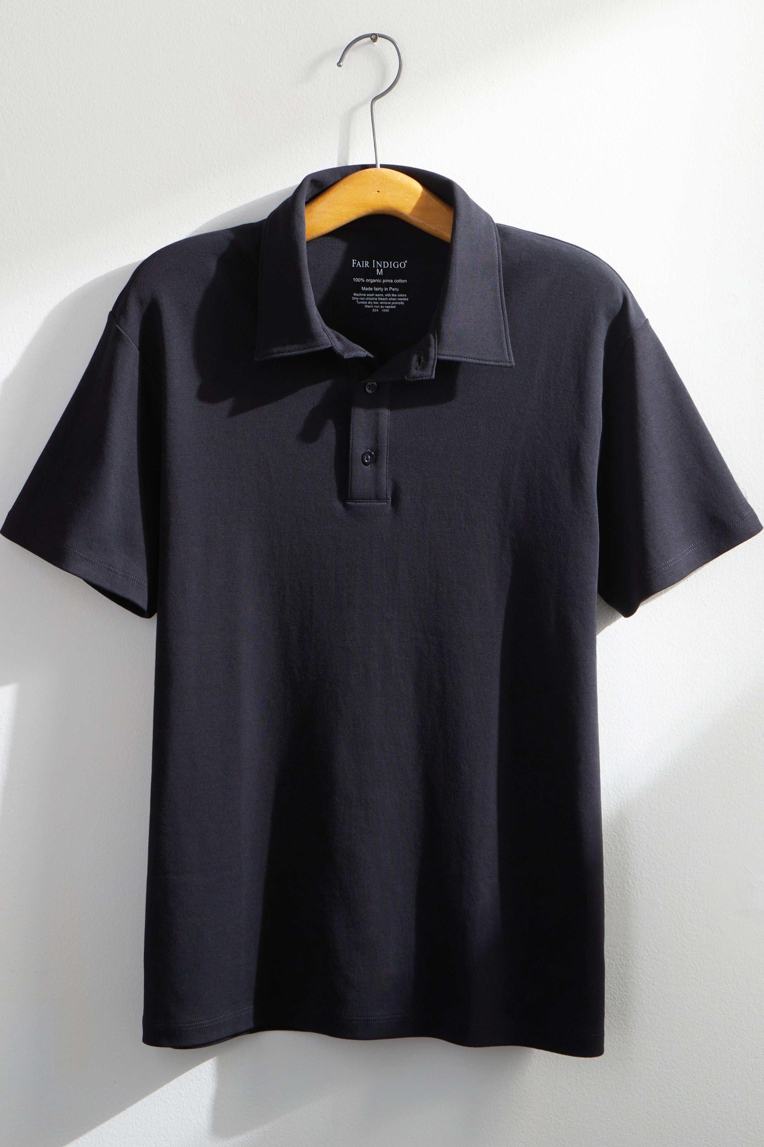 Men s 100 Organic Cotton Polo Shirt