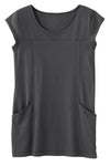 Women's Organic Cap Sleeve Pocket Tunic