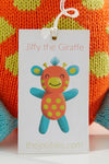 Jiffy the Giraffe - Organic Giraffe Stuffed Animal