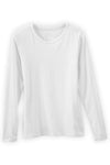 Women's Organic Long Sleeve Crew Neck T-shirt