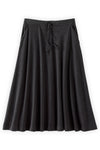 Women's 100% Organic Cotton Midi Skirt with Pockets