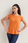 Women's Organic Cap Sleeve Easy Tee (Discontinued Colors)